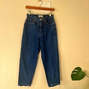 Madewell Balloon Blue Denim Jeans